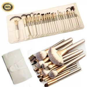 Full set Make up brush set with roll up bag!